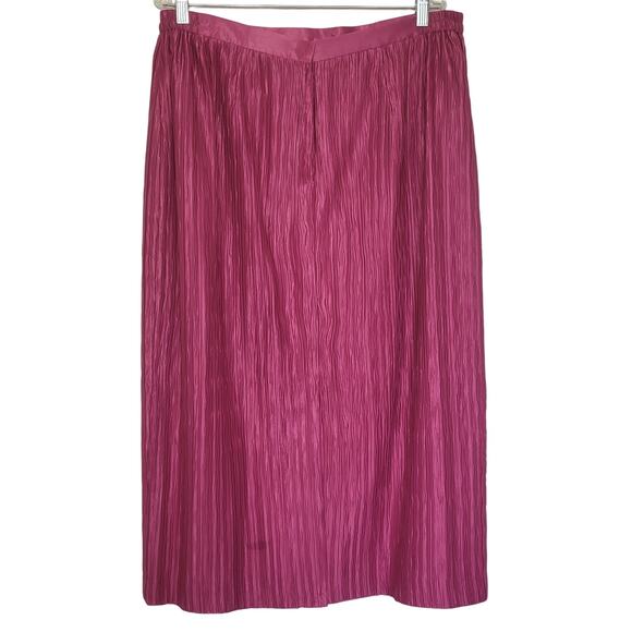 Natasia Collection New York 2 Piece Jacket Skirt Set‎ Pink Womens Size 20 Formal - Picture 7 of 14